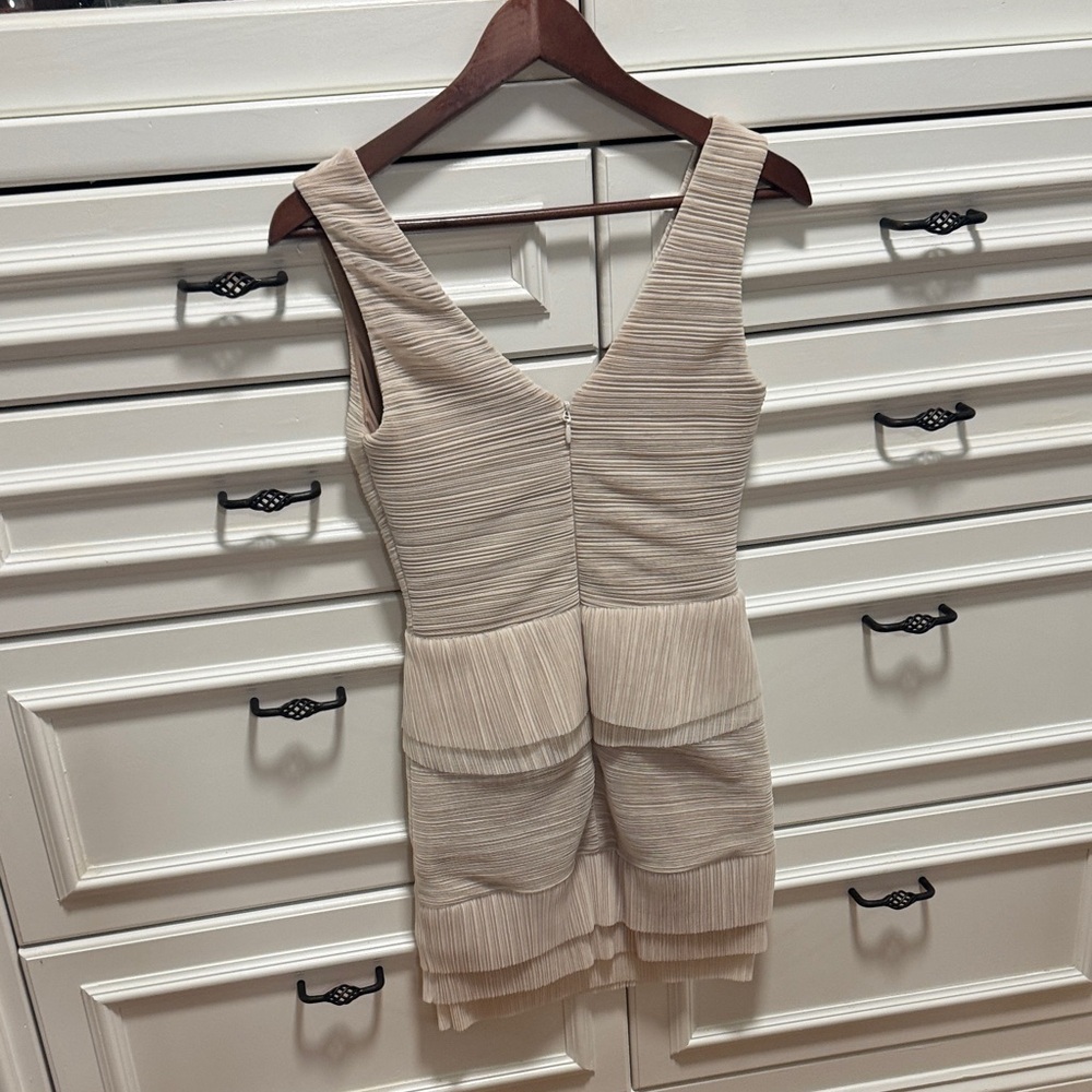 Fitted Ruched Mini Dress - Picture 2 of 3